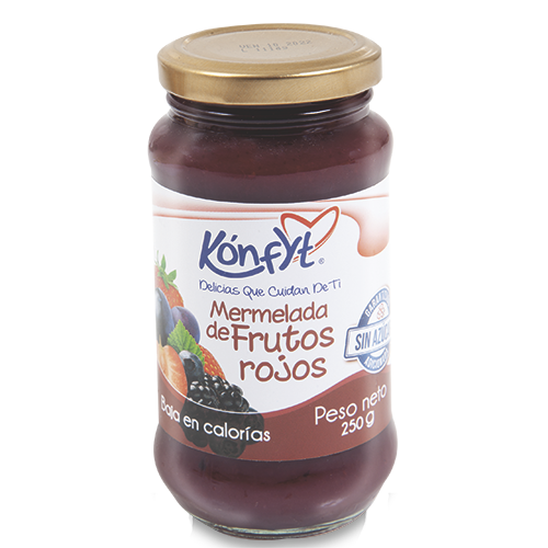 Mermelada De Frutos Rojos Konfyt Frasco 250g Pal Ahorro 2225